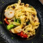 Fettuccine com Vieiras